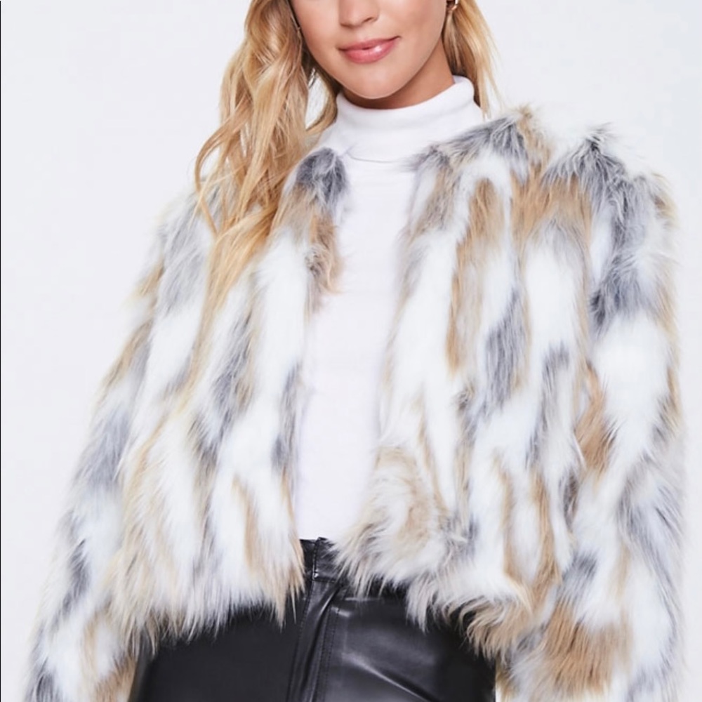 Faux Fur Coat